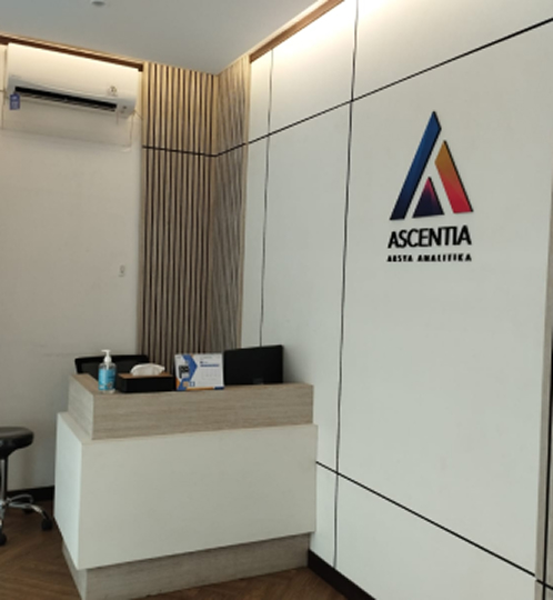Ascentia Jakarta head office reception